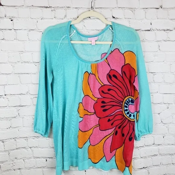 Lilly Pulitzer Lightweight Large Floral Sw…