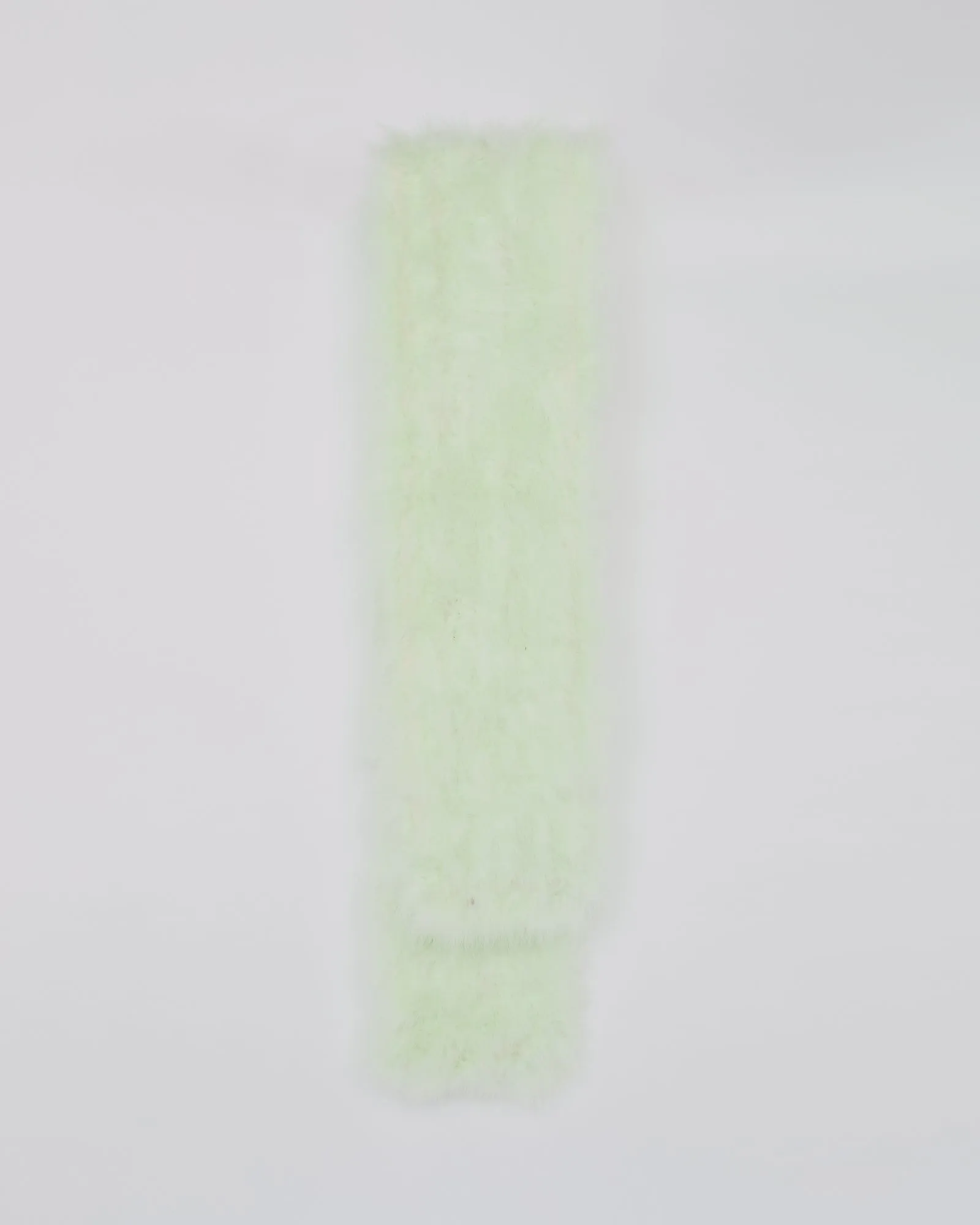 Long feather scarf