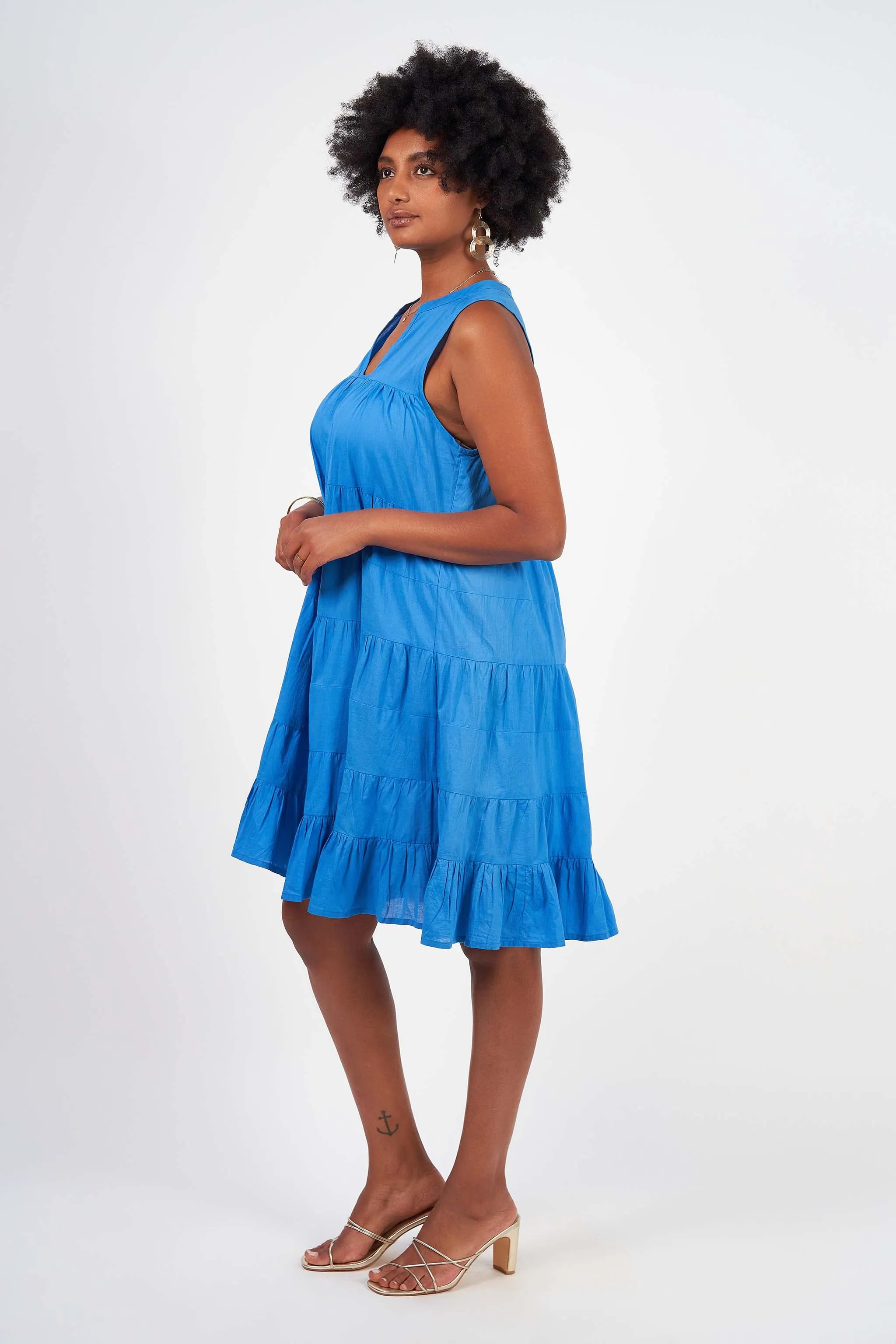 Lulu Dress Cornflower