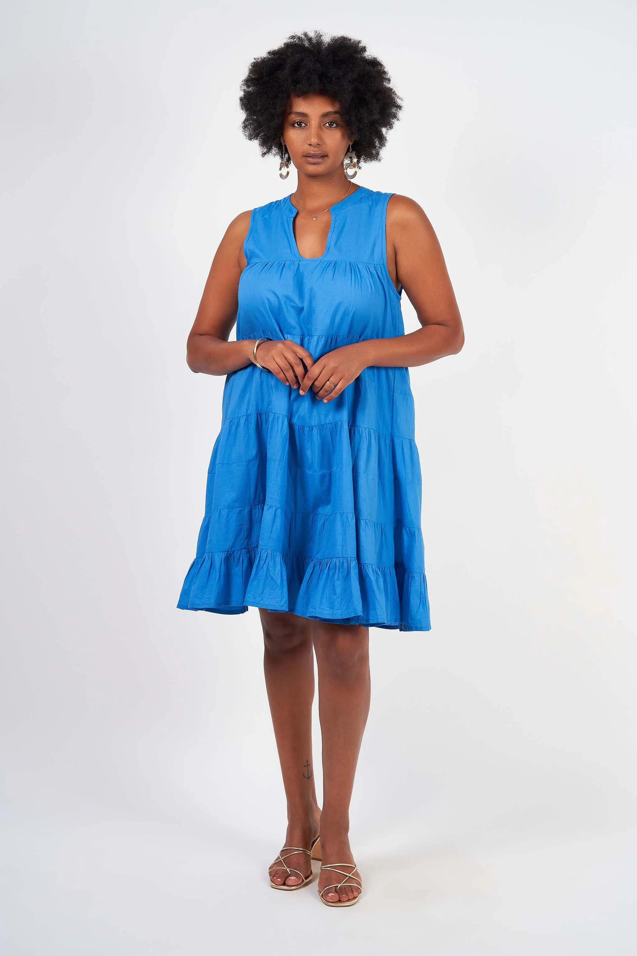 Lulu Dress Cornflower