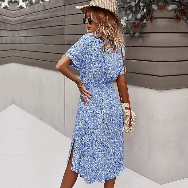 Lyra | Summer Button Dress