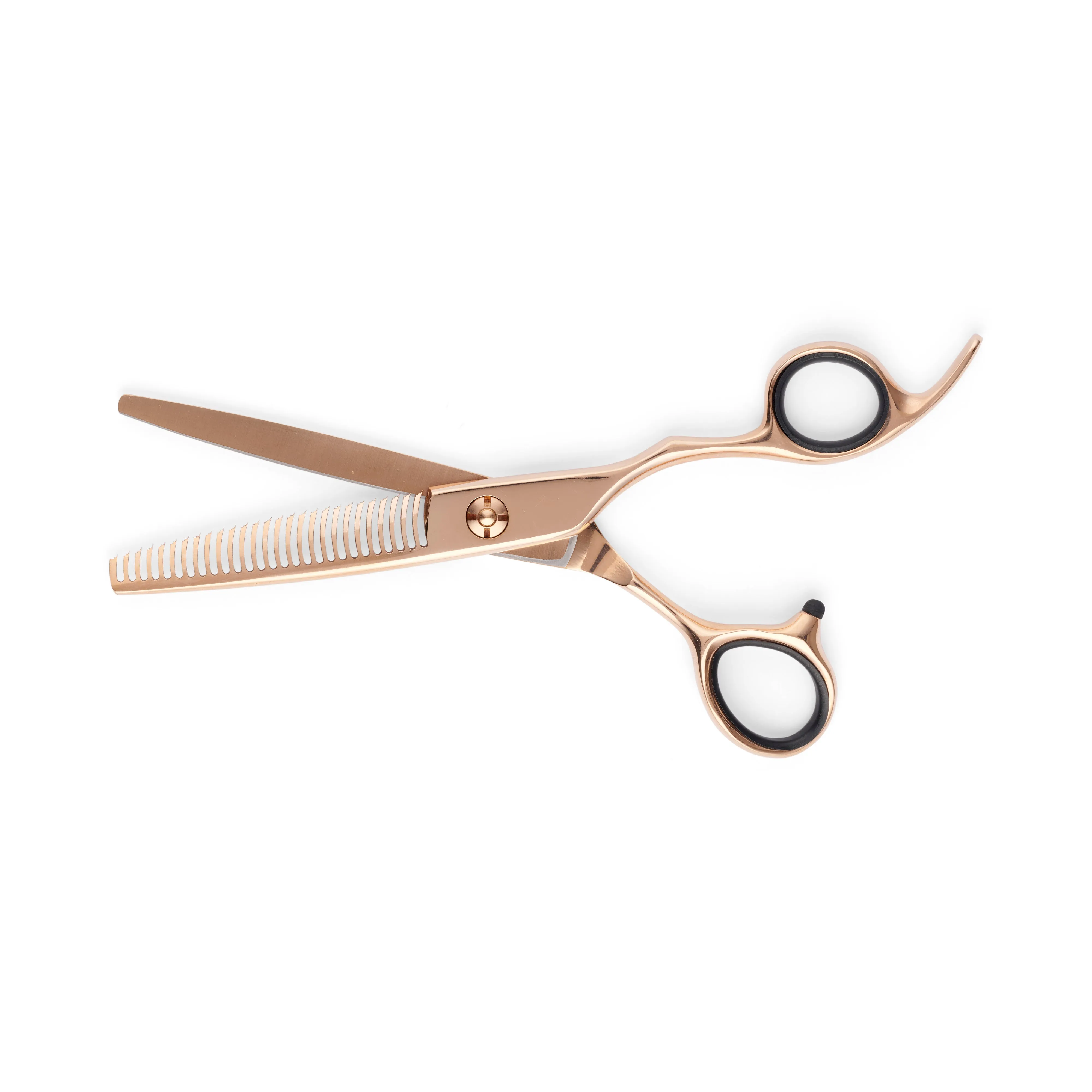 Matsui Lightweight Classic Rose Gold Offset Thinning Shears
