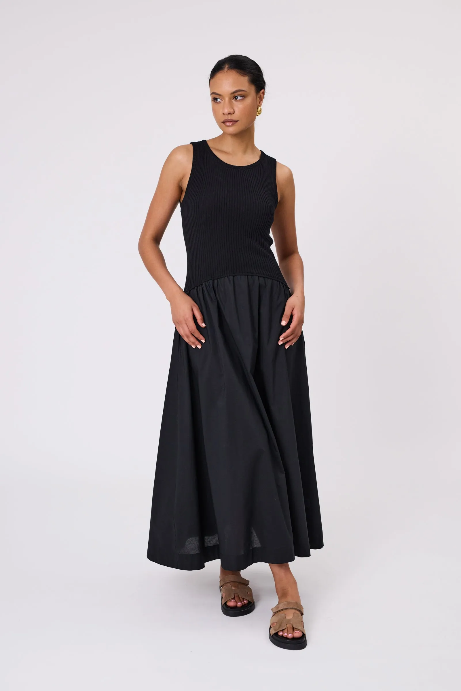 Media Maxi Dress - Black