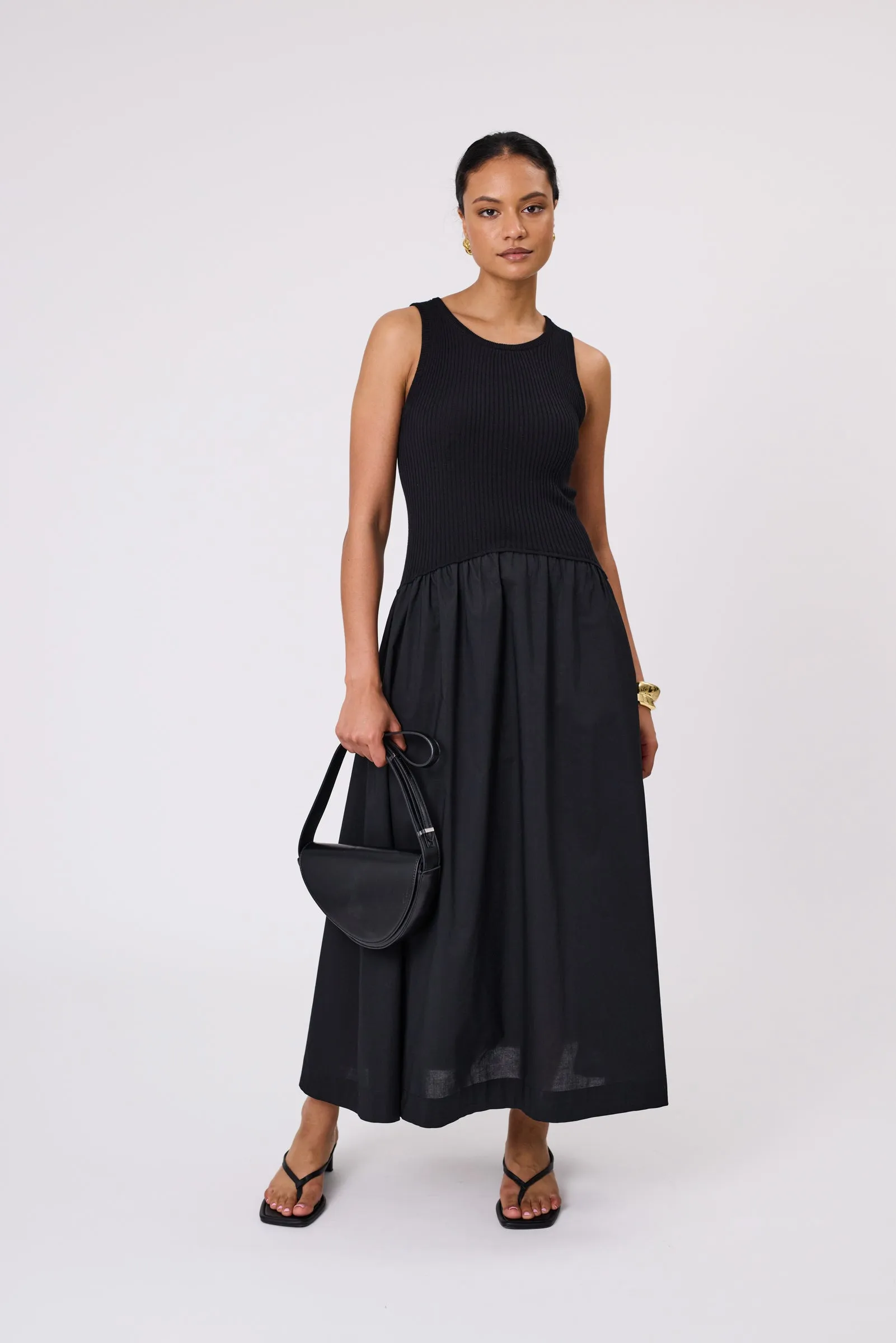 Media Maxi Dress - Black