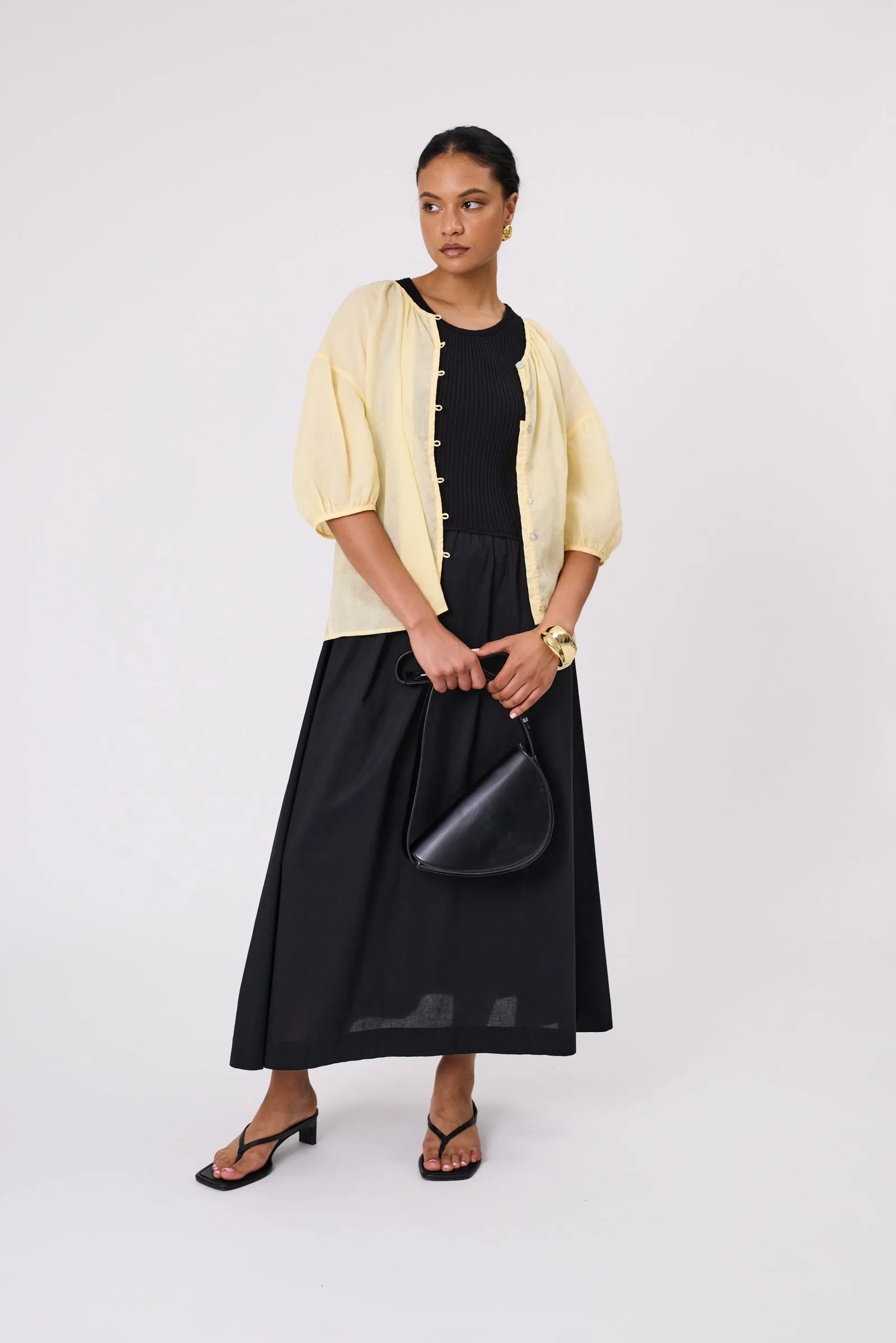 Media Maxi Dress - Black