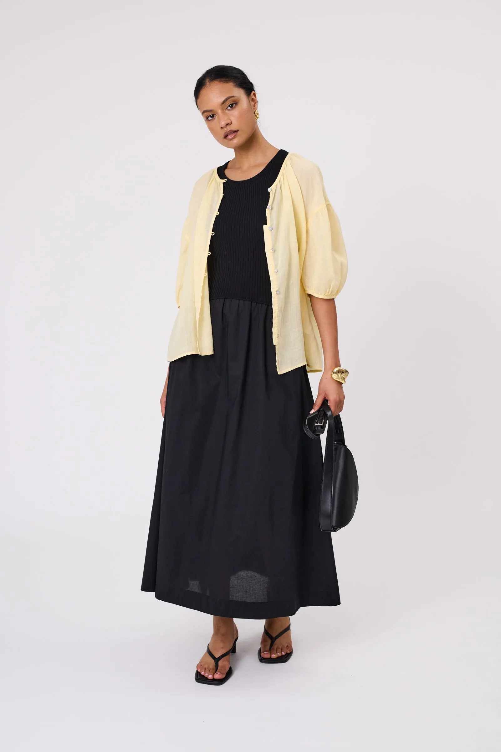 Media Maxi Dress - Black
