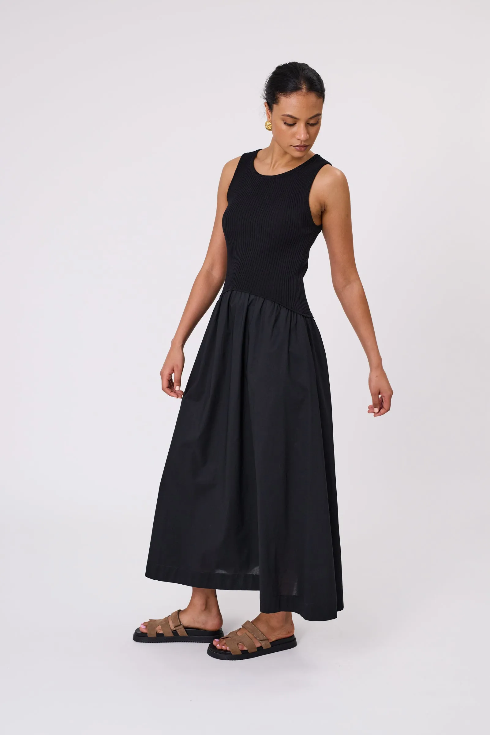 Media Maxi Dress - Black