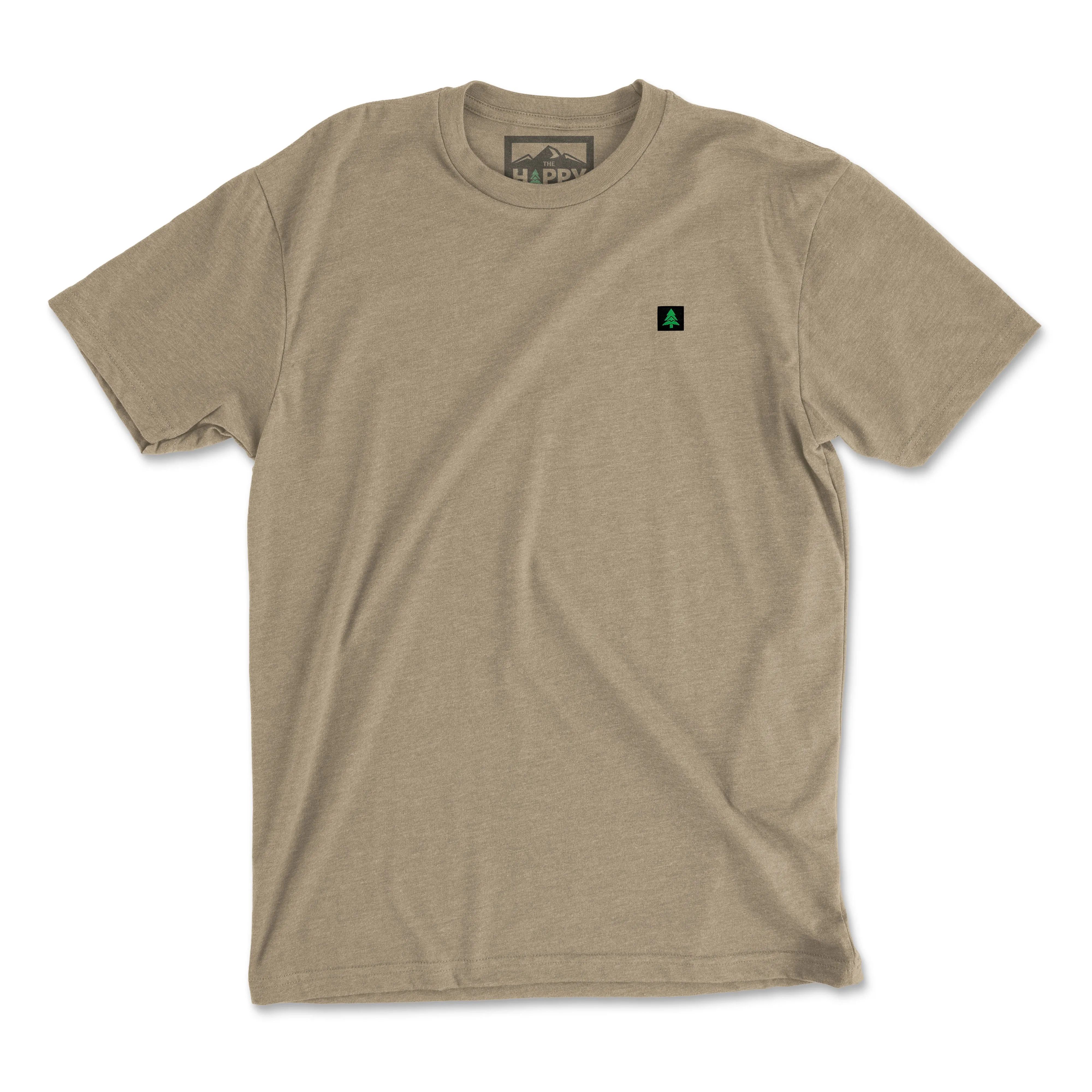 Mountain Tree Label 'Explorer Tee' | Lightweight Blend |