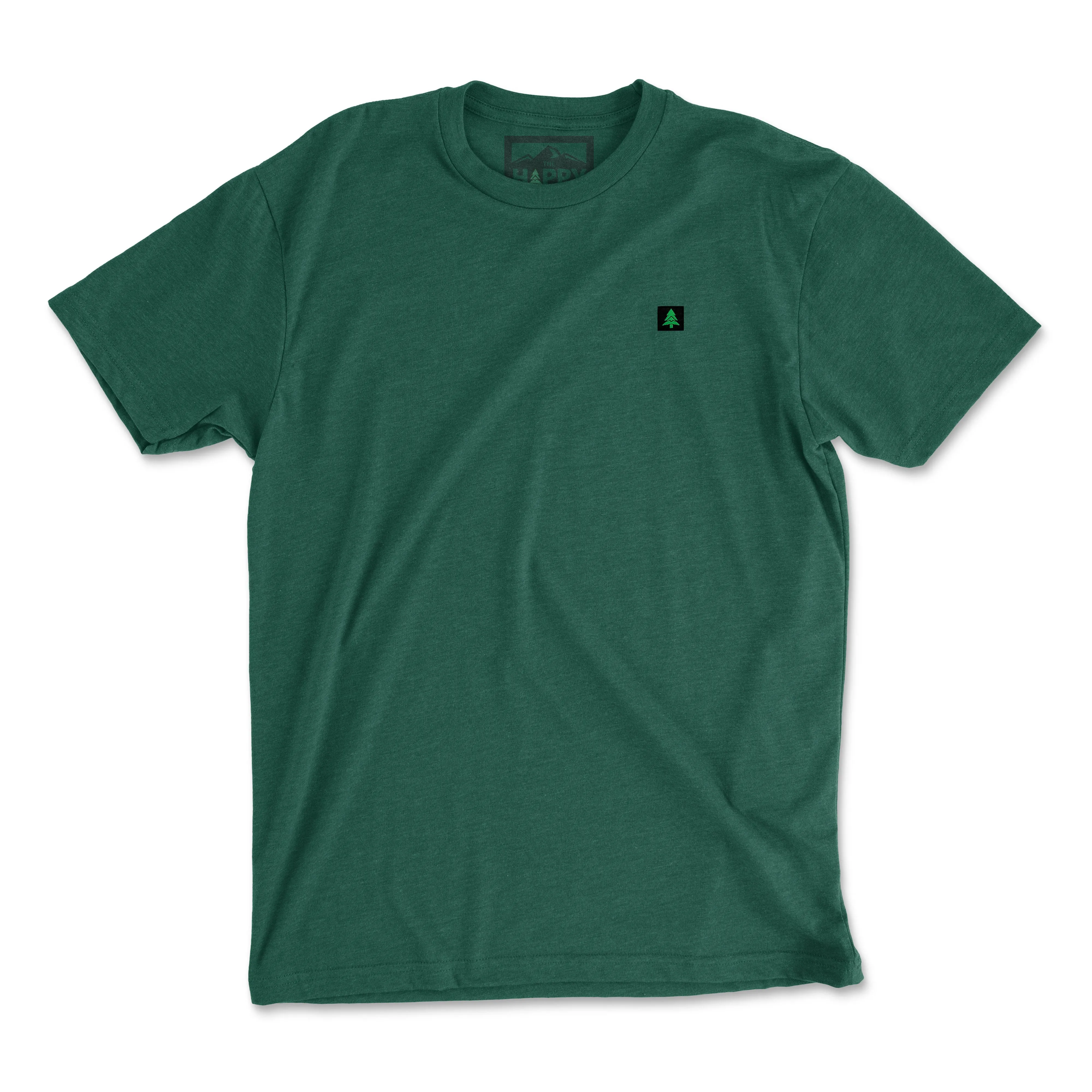 Mountain Tree Label 'Explorer Tee' | Lightweight Blend |