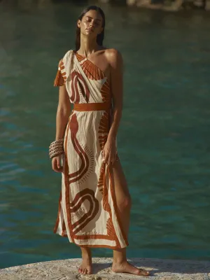 Natural Ecosystem Voile Dress