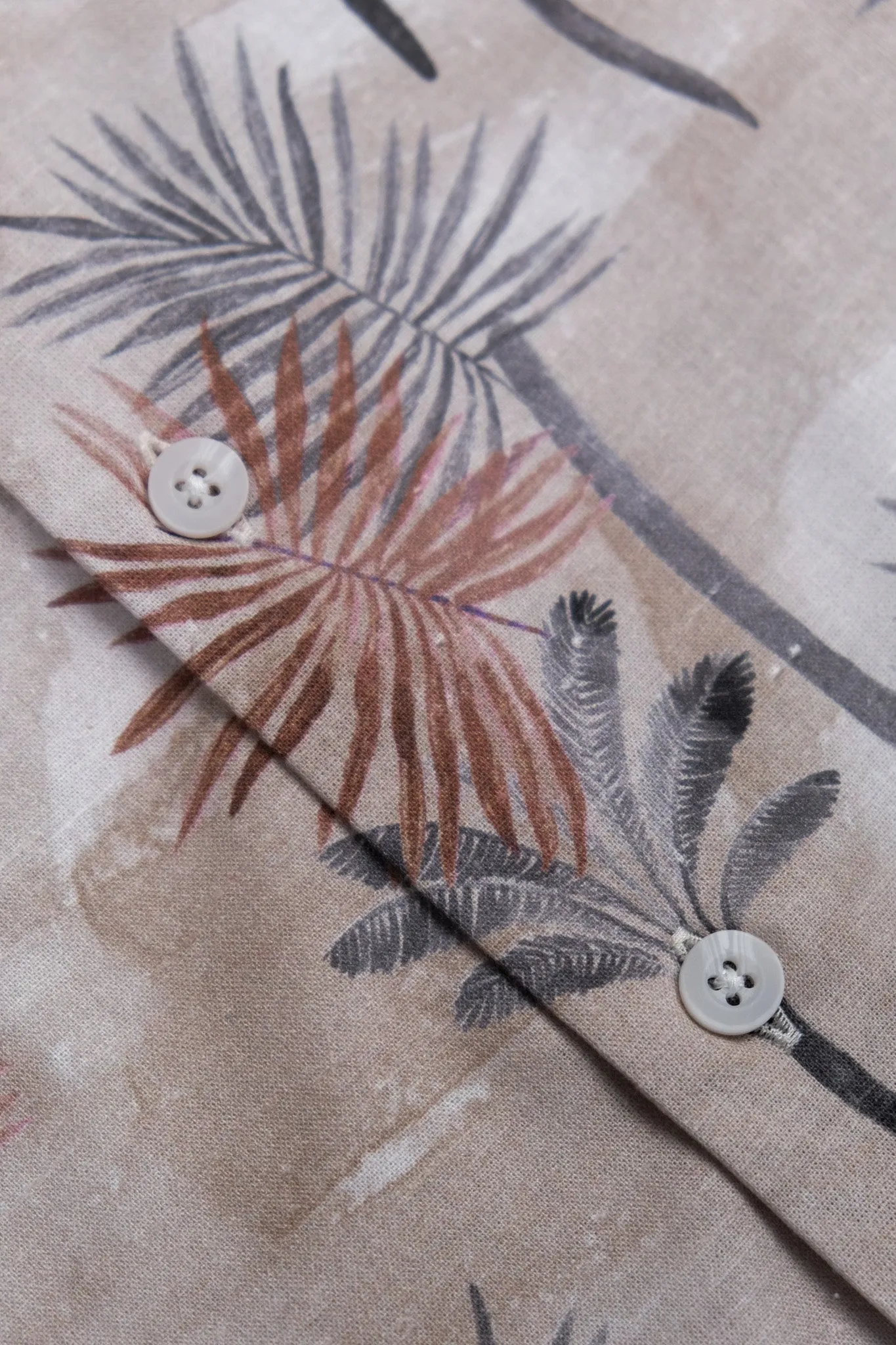 Nature's Canvas Printed Short Sleeve Shirt