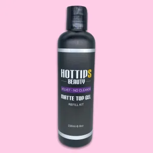 No Cleanse Velvet Matte Top Coat Bulk Refill 8oz