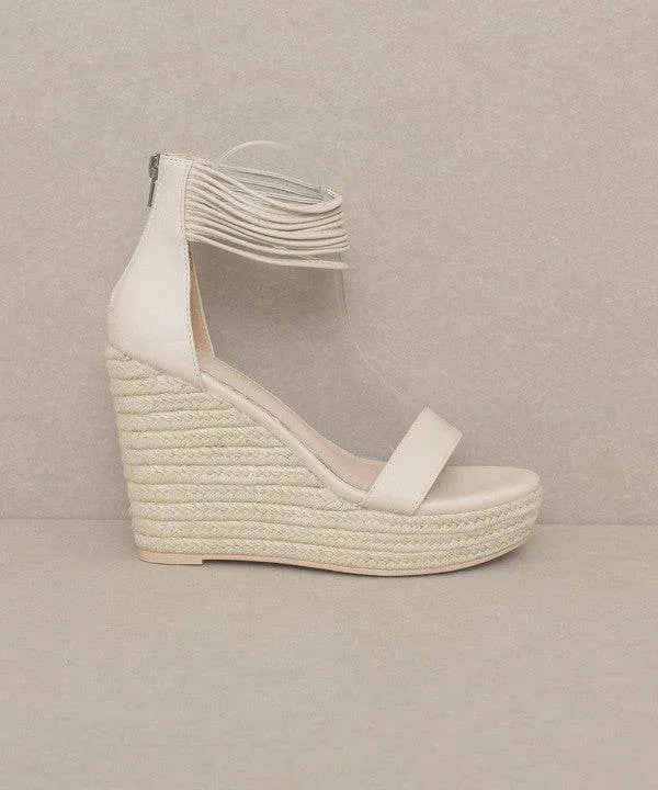 Oasis Society Rosalie - Layered Ankle Wedge