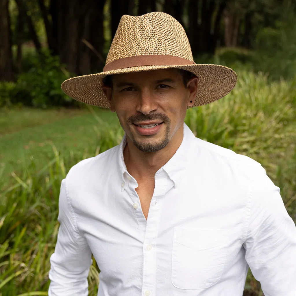 Outback Lightweight Fedora Hat - Natural
