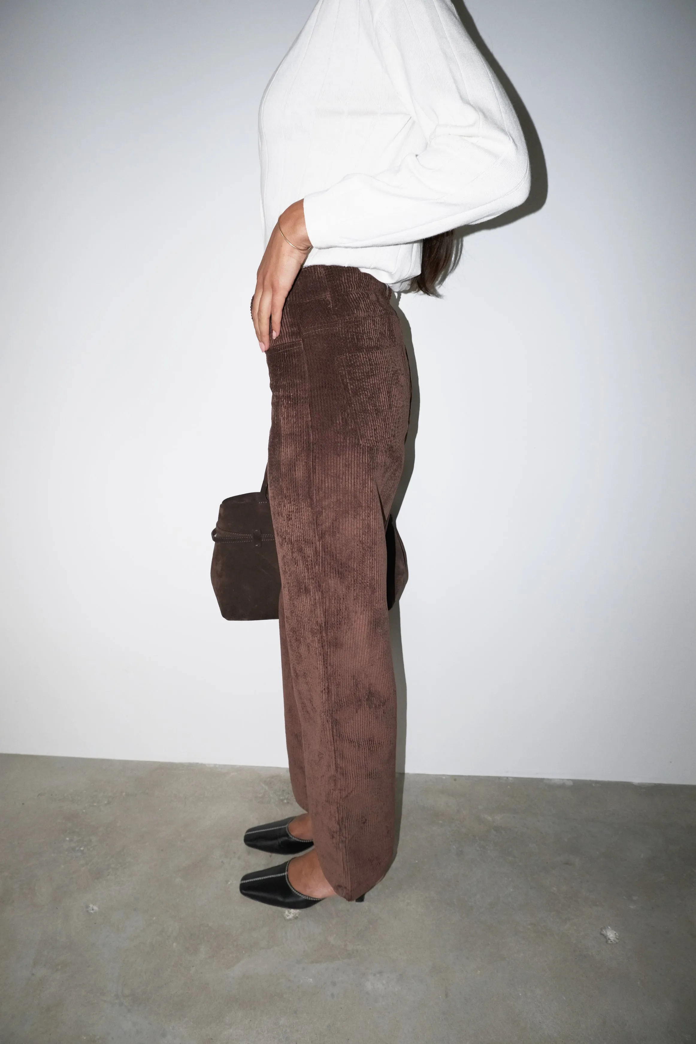 pantalon en velours côtélé cool