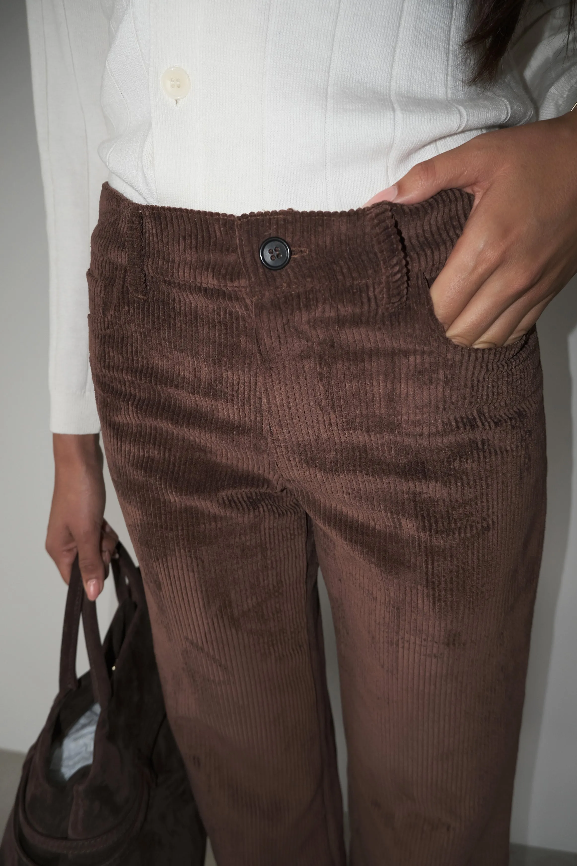 pantalon en velours côtélé cool