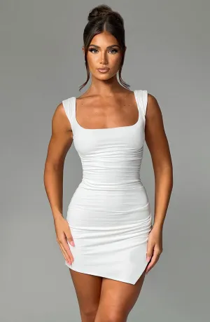 Paola mini dress-ivory