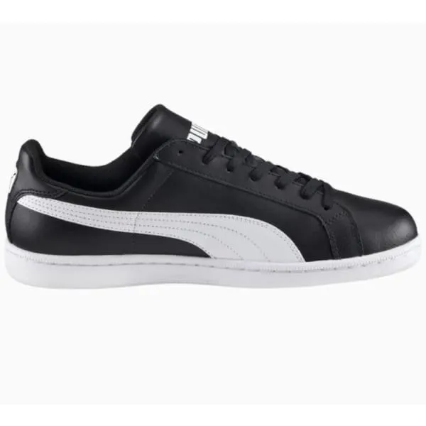 PUMA Men's Smash v2 Leather Sneaker Black