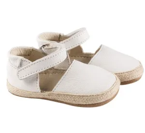 Robeez Kelly Espadrille Dot White First Kicks