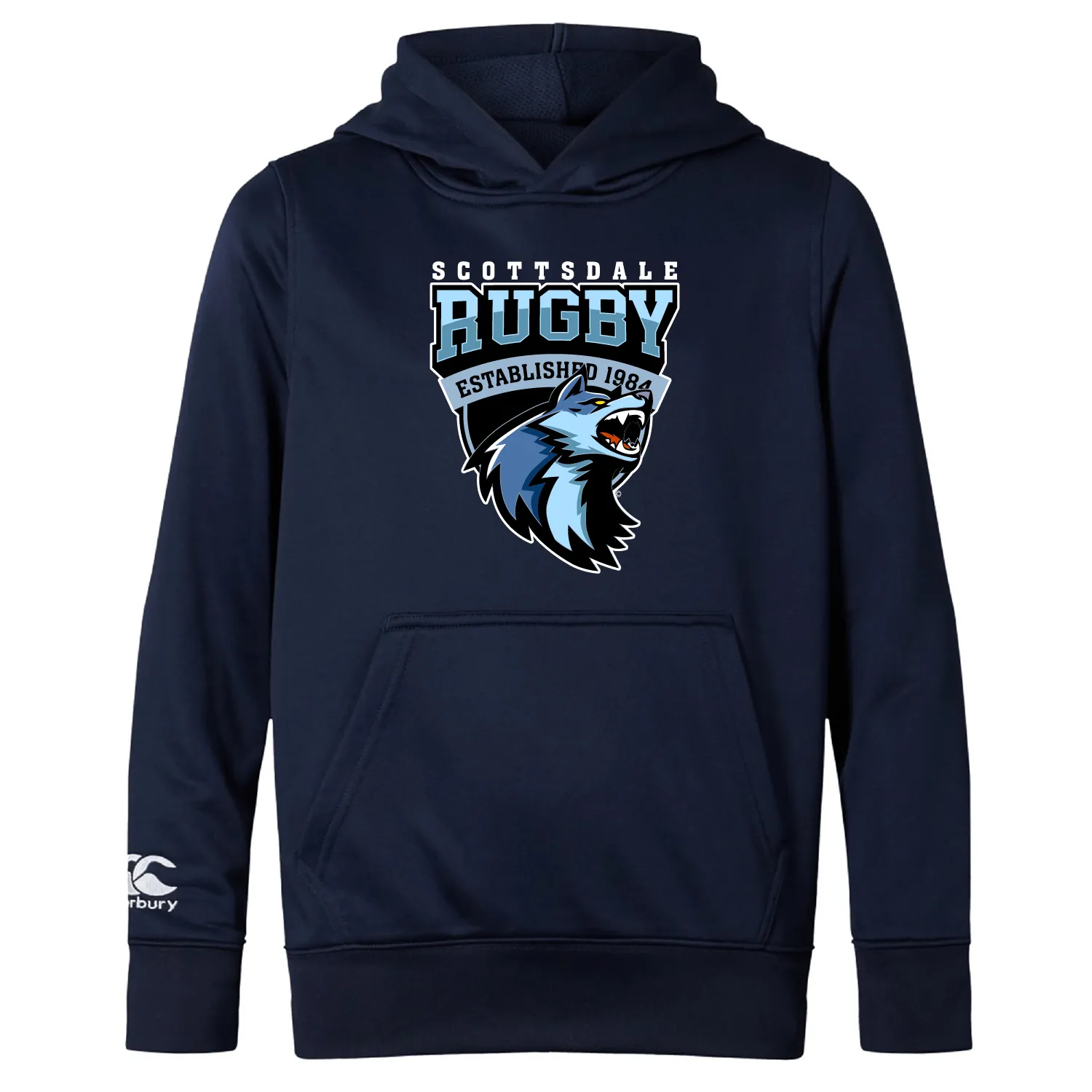 Scottsdale Rugby Club Lightweight Hoodie by Canterbury