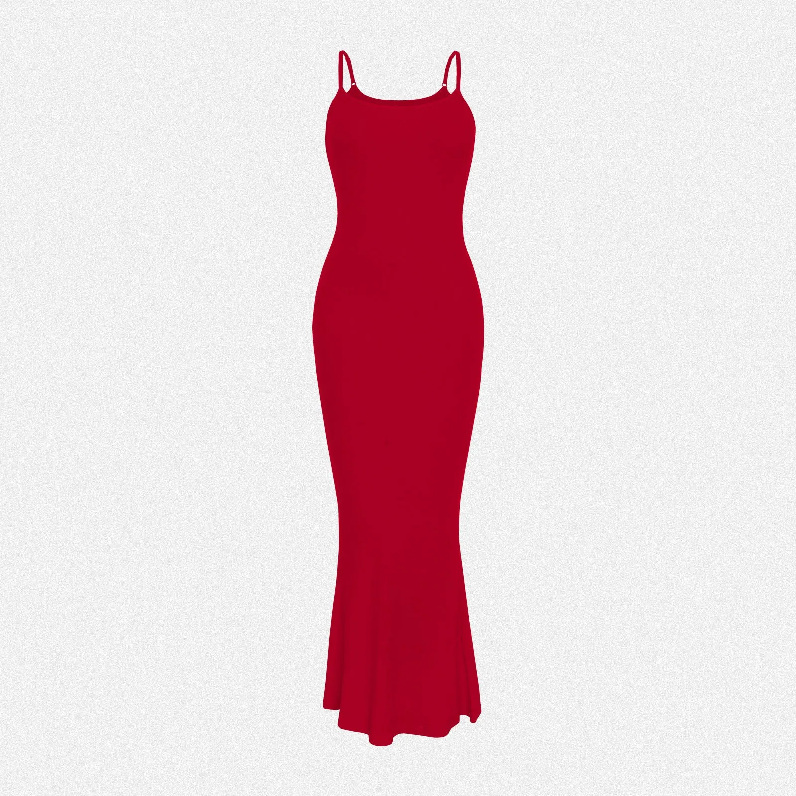 Shaperin Spaghetti Strap Ribbed Bodycon Maxi Dress