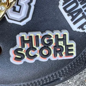 SHOE CHARMS - HIGH SCORE