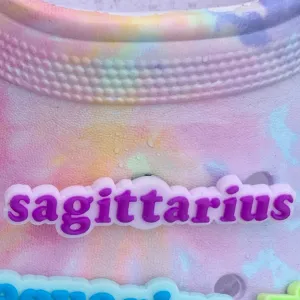 SHOE CHARMS - WRITTEN SAGITTARIUS