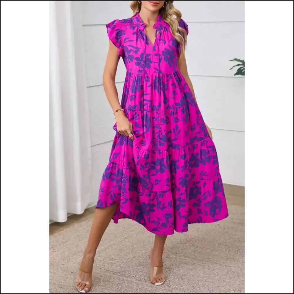 Sky Blue Floral Maxi Dress: Ditch Pants, Embrace Plants! Needful Things 👗