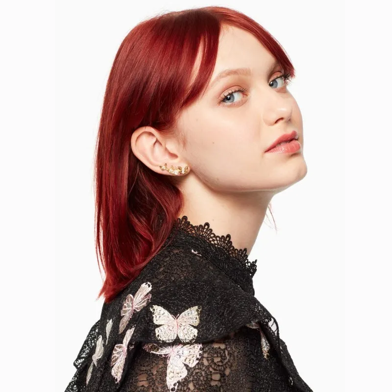Social Butterfly Linear Earrings