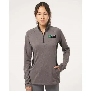 Southern Pines Ladies Adidas Lightweight Quarter Zip
