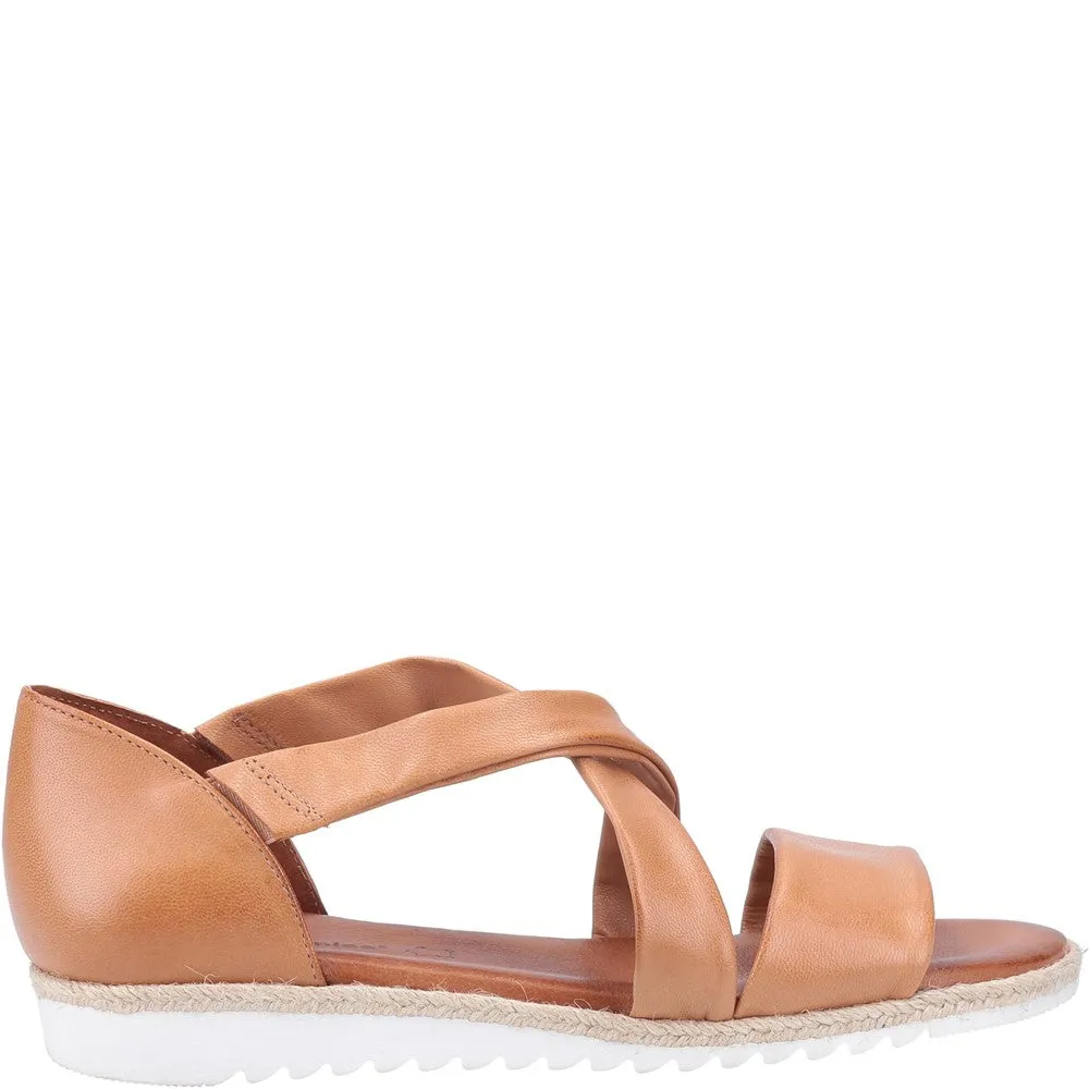 Tan Gemma Espadrille Wedges