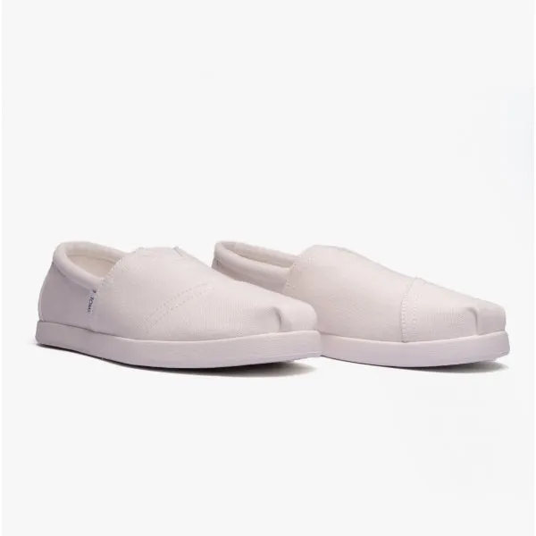 TOMS ALP FWD Mens Cotton Espadrille White