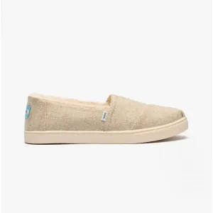 TOMS ALPARGATA CUPSOLE Womens Slip On Natural