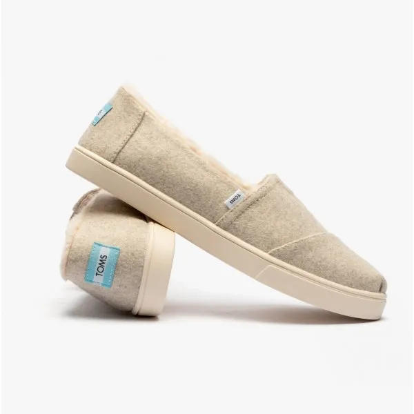 TOMS ALPARGATA CUPSOLE Womens Slip On Natural