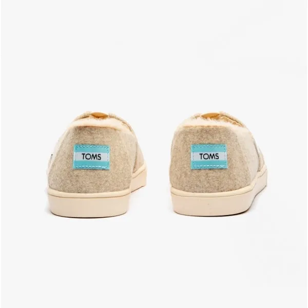 TOMS ALPARGATA CUPSOLE Womens Slip On Natural