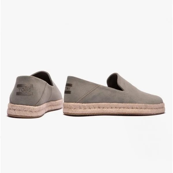 TOMS SANTIAGO Mens Casual Espadrille Grey