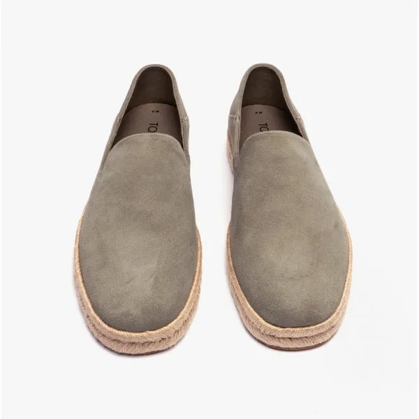 TOMS SANTIAGO Mens Casual Espadrille Grey