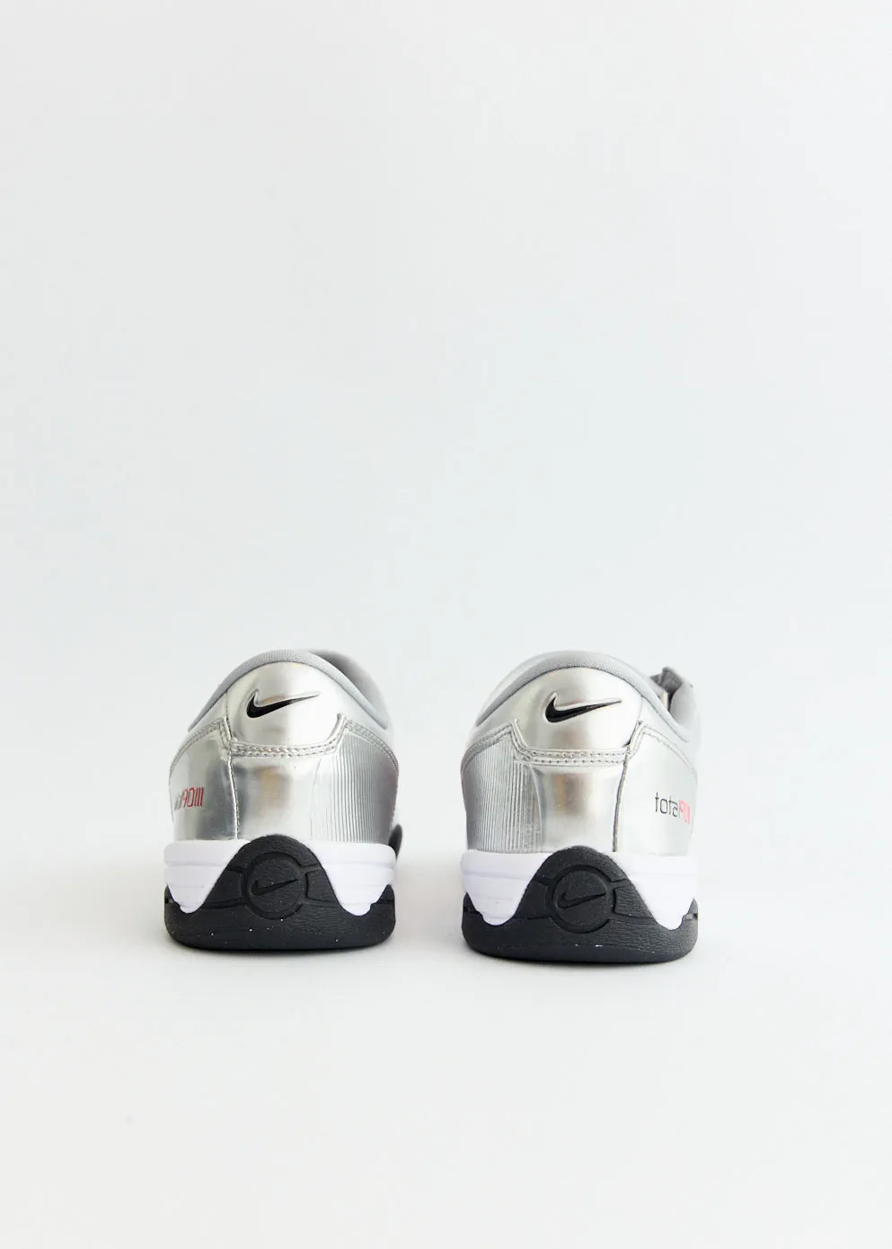 Total 90 'Metallic Silver Black' Sneakers