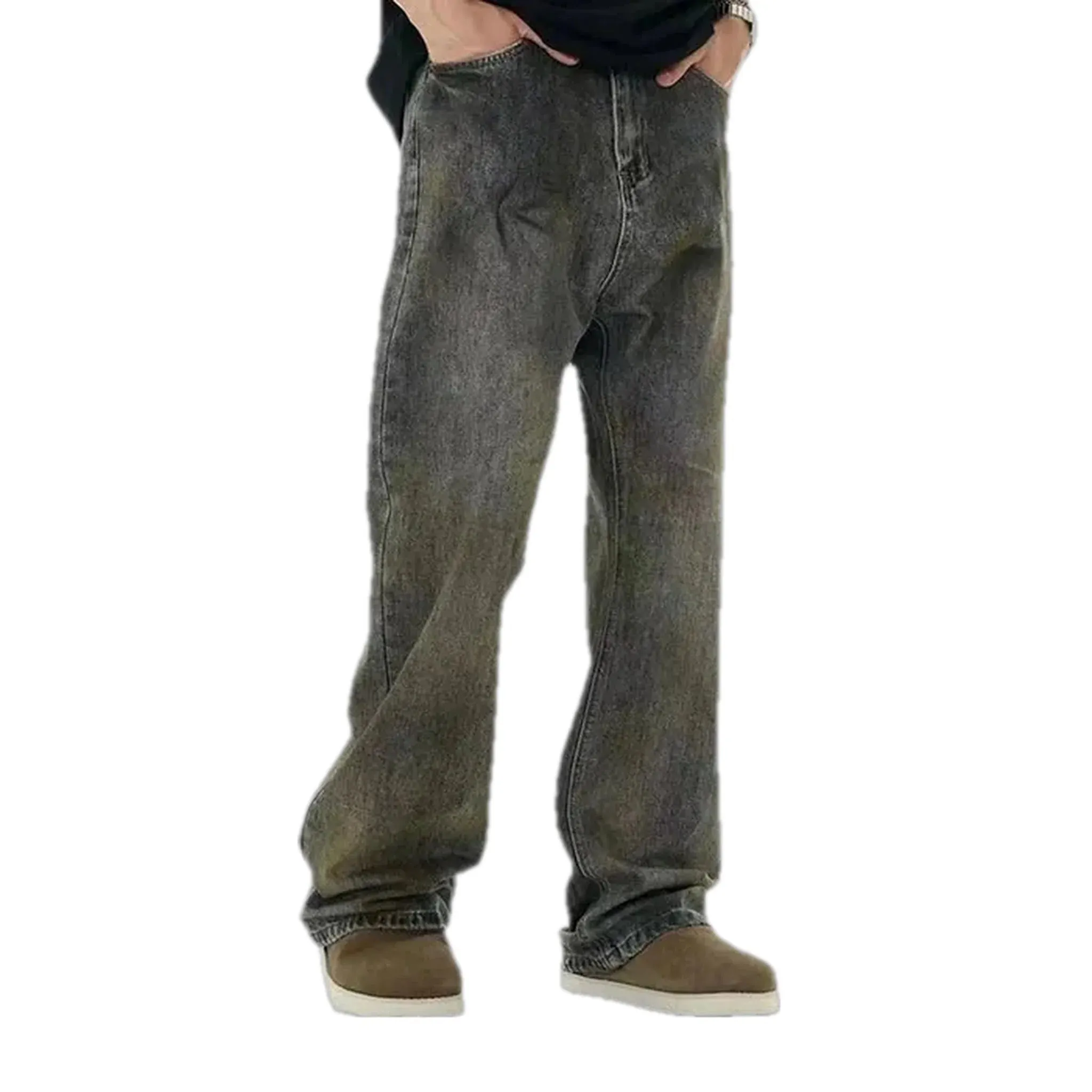 Vintage mid waist men's jeans