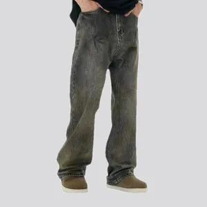 Vintage mid waist men's jeans