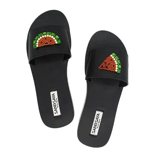 Watermelon- Waterproof Espadrille Flat