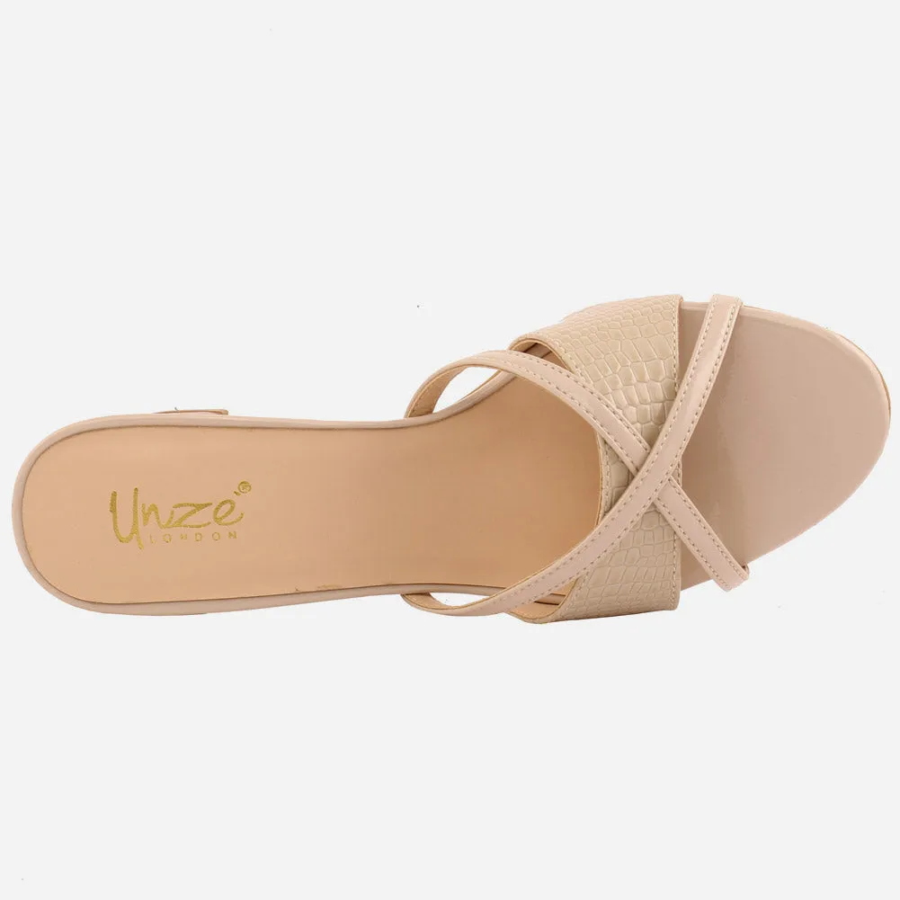 Women "Esatto" Block Heel Sandals