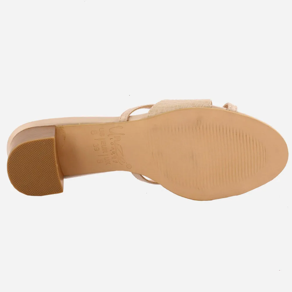 Women "Esatto" Block Heel Sandals