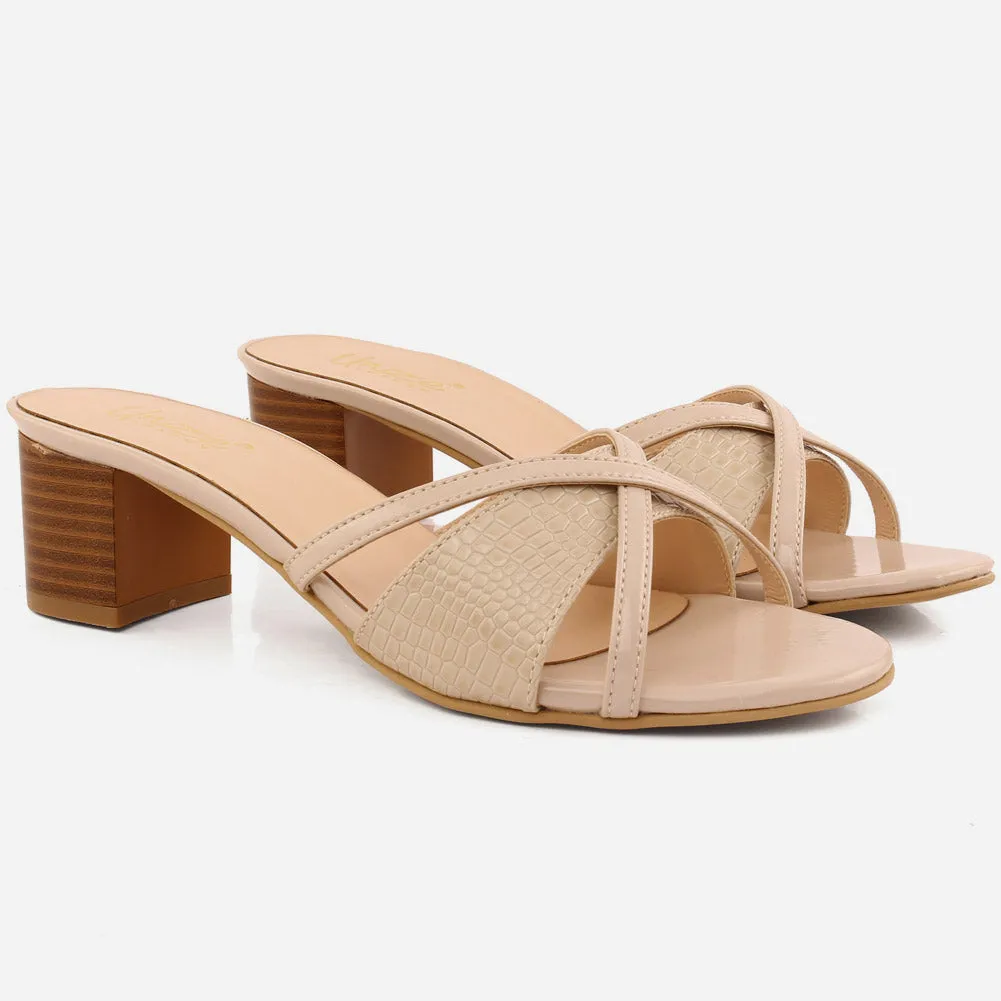 Women "Esatto" Block Heel Sandals