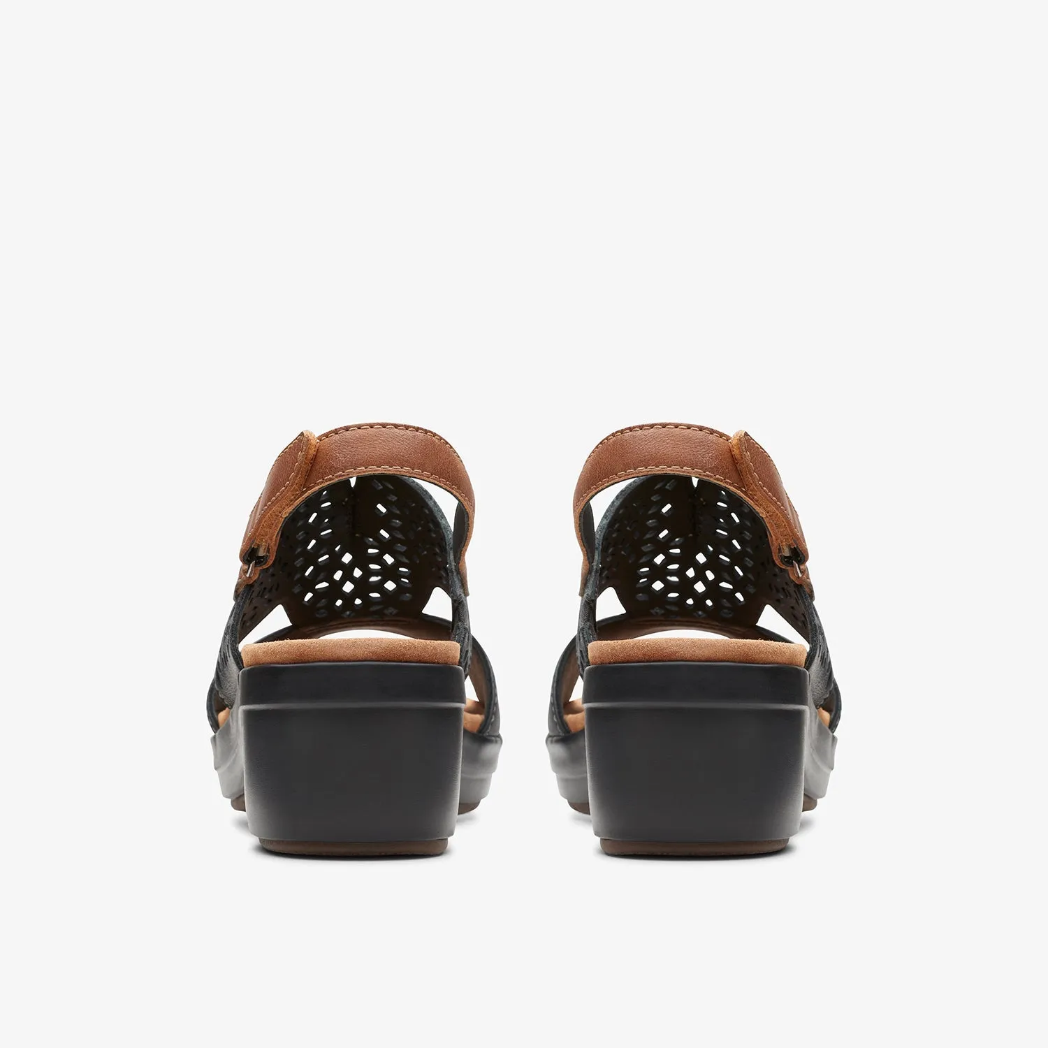 Womens - Tuleah Sun Black Leather