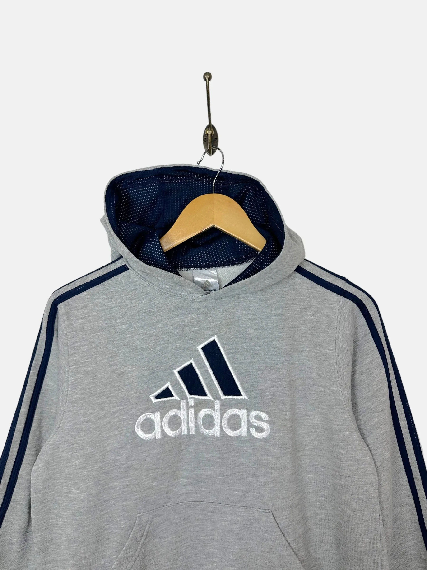 Youth 90's Adidas Embroidered Vintage Lightweight Hoodie